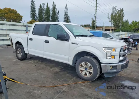2016 Ford F150 Supercrew из США, поврежденный, VIN 1FTEW1C85GKF57299